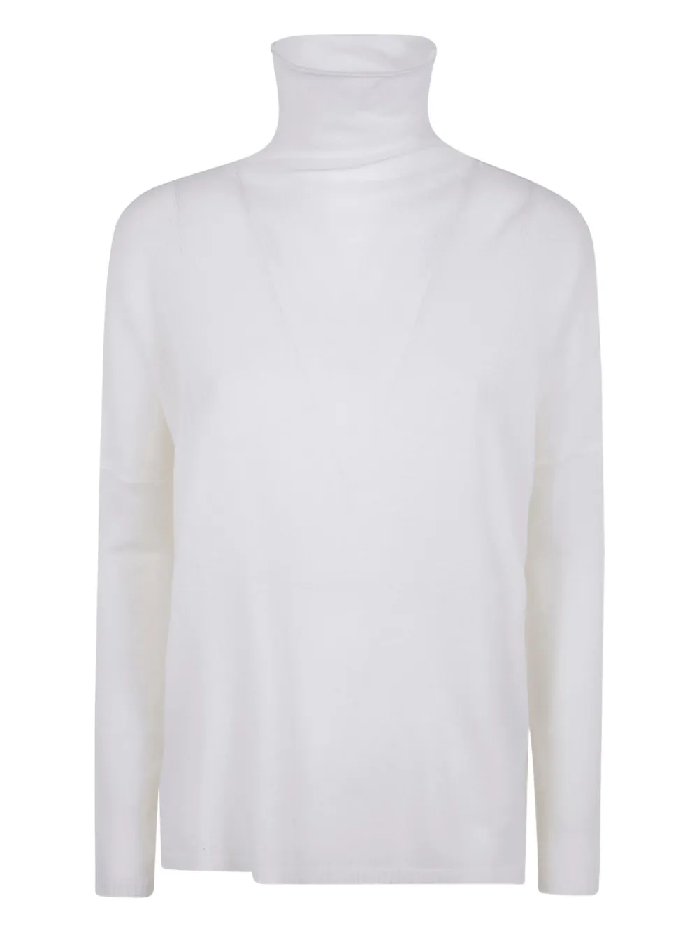 base turtleneck sweater | White | Image 1
