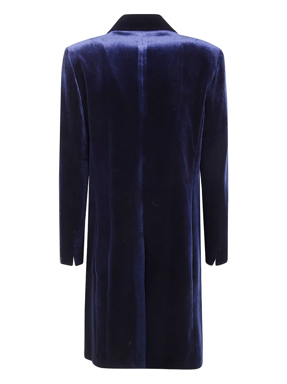 Bianco Levrin velvet coat | Single Breasted Coats | Image 2