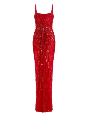 fitted lace wedding dress Nolia Sequin Embellished Dress – Retrofete