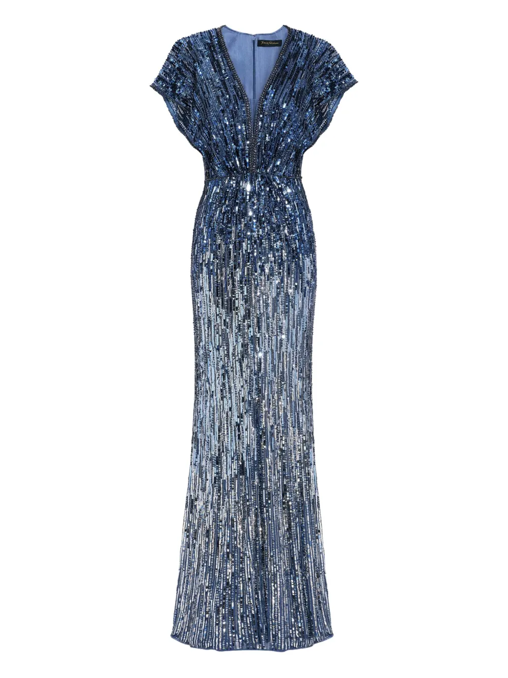 Jenny Packham Abito Dusk - Blu