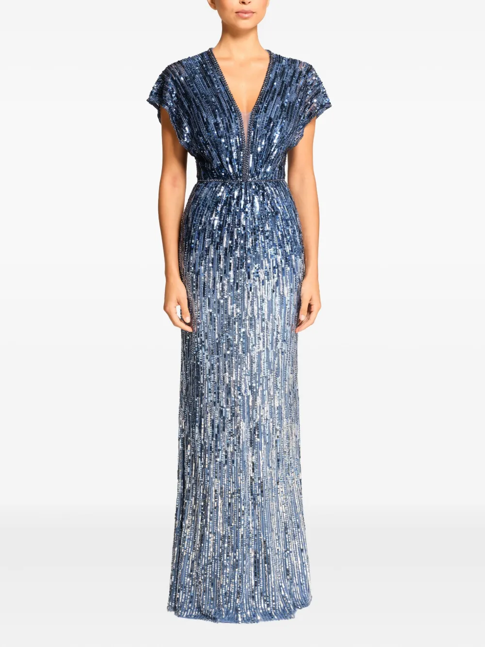 Jenny Packham Dusk jurk - Blauw