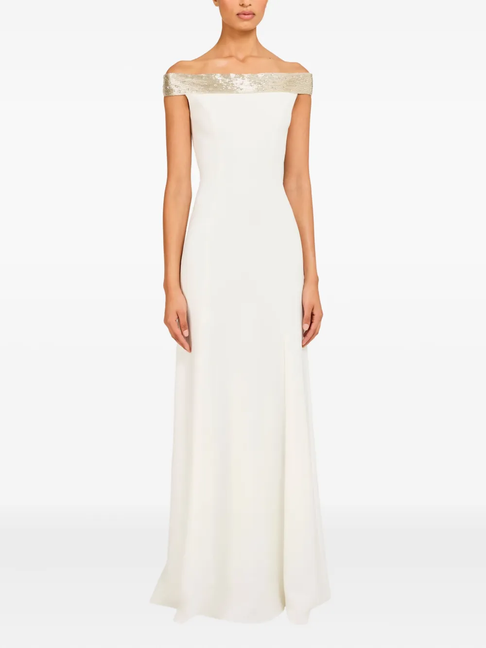 Jenny Packham Enigma Dress In White