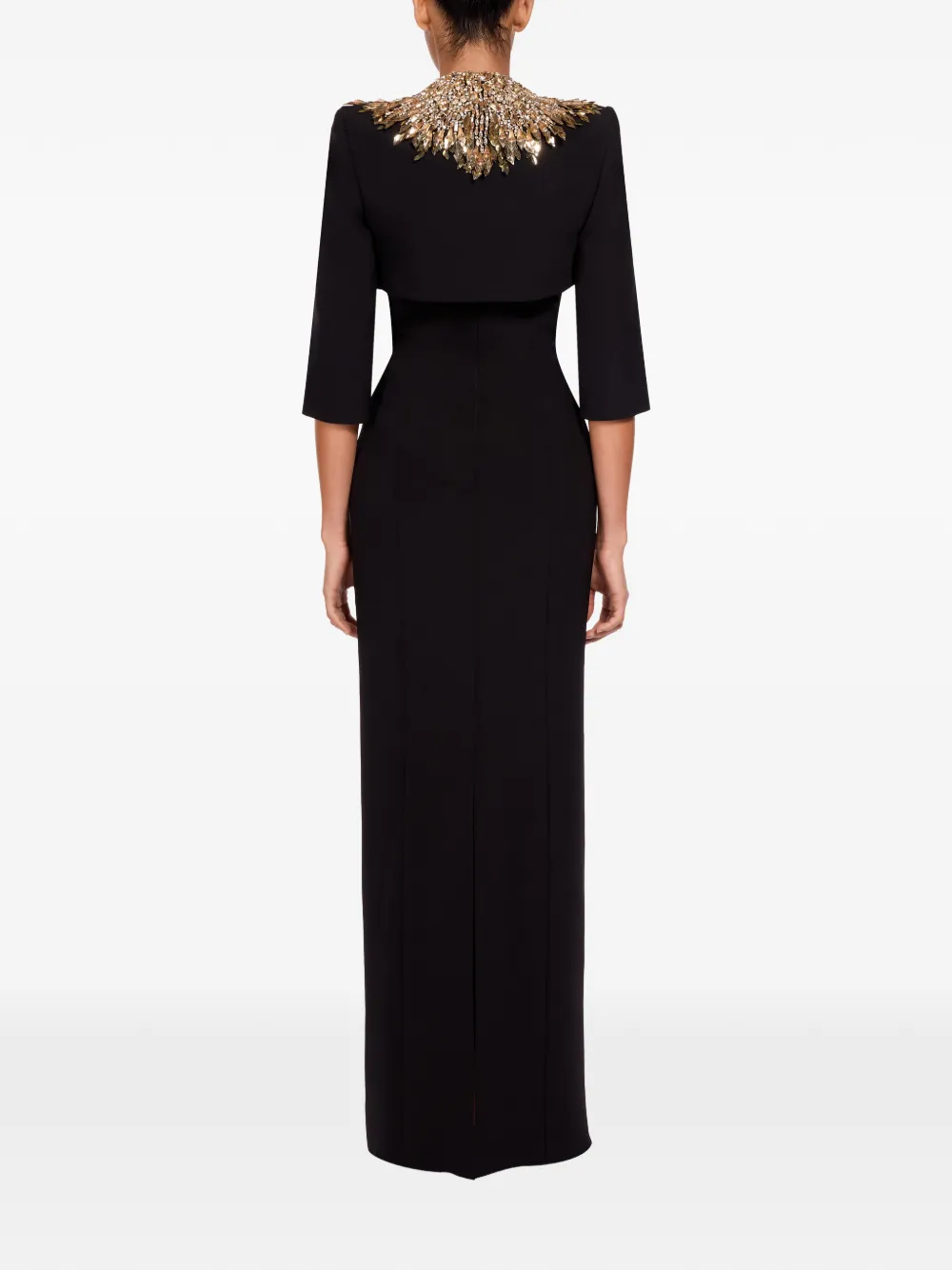  Jenny Packham Dexy Embellished Jacket - Black 