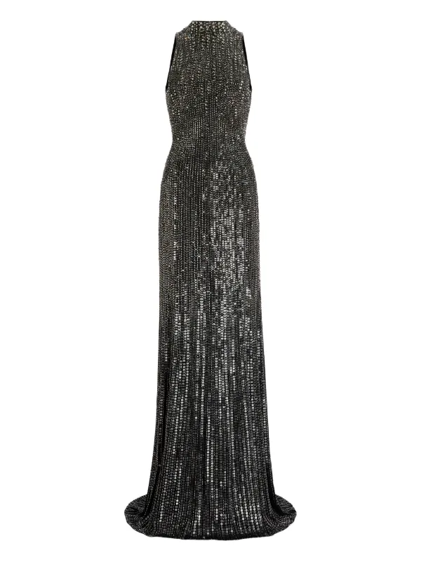 Jenny Packham Benue Maxi Dress in Black