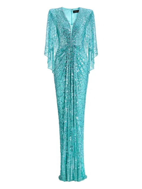 Jenny Packham sequin embellished carrie dress