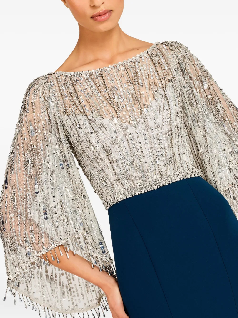 Wanderlust Sequin-Embellished Maxi Dress