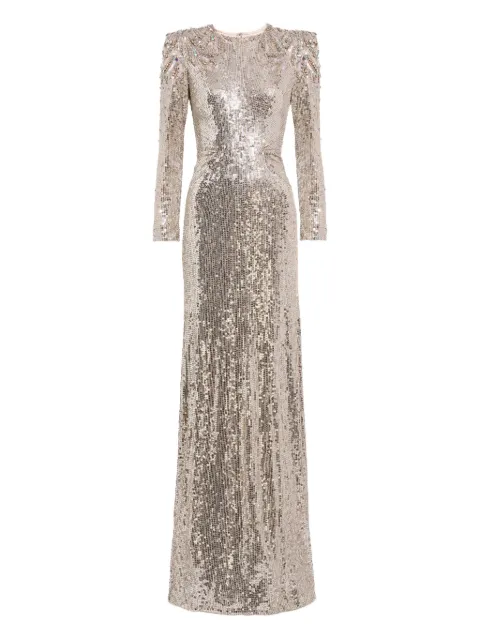 Jenny Packham sequin-embellished dulcet dress