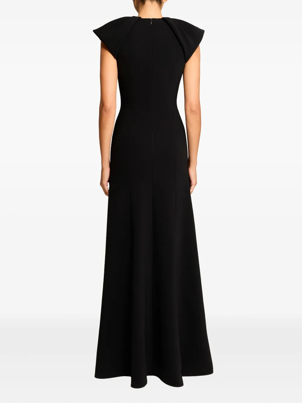 Jenny Packham Sonder Embellished Maxi Dress In Black