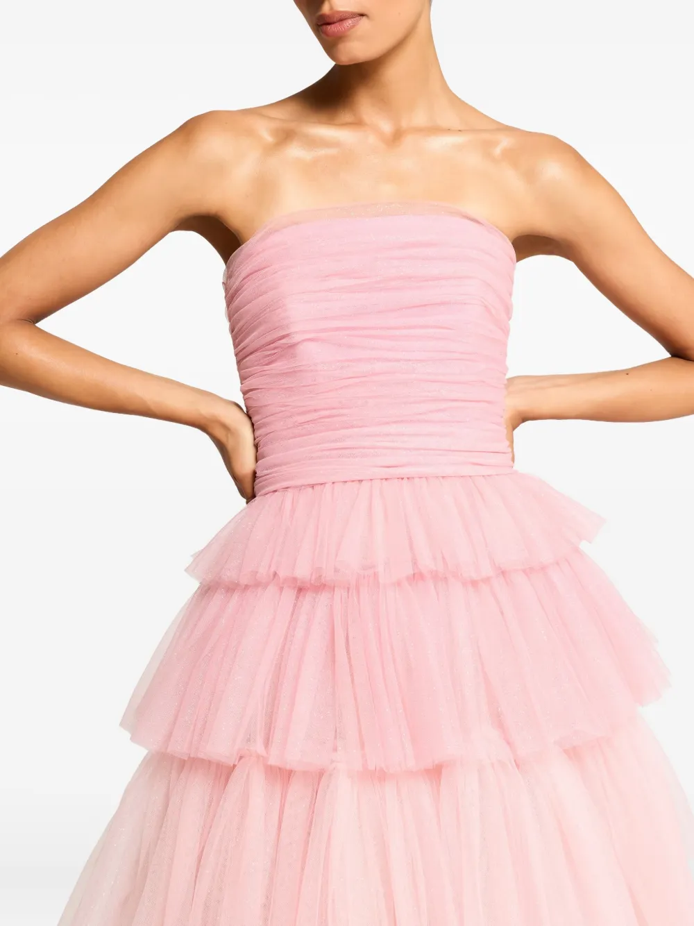 Adore Tiered Bow Gown