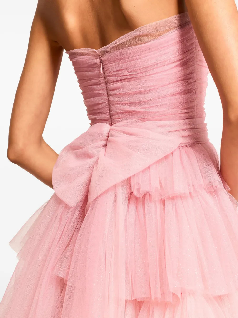 Adore Tiered Bow Gown