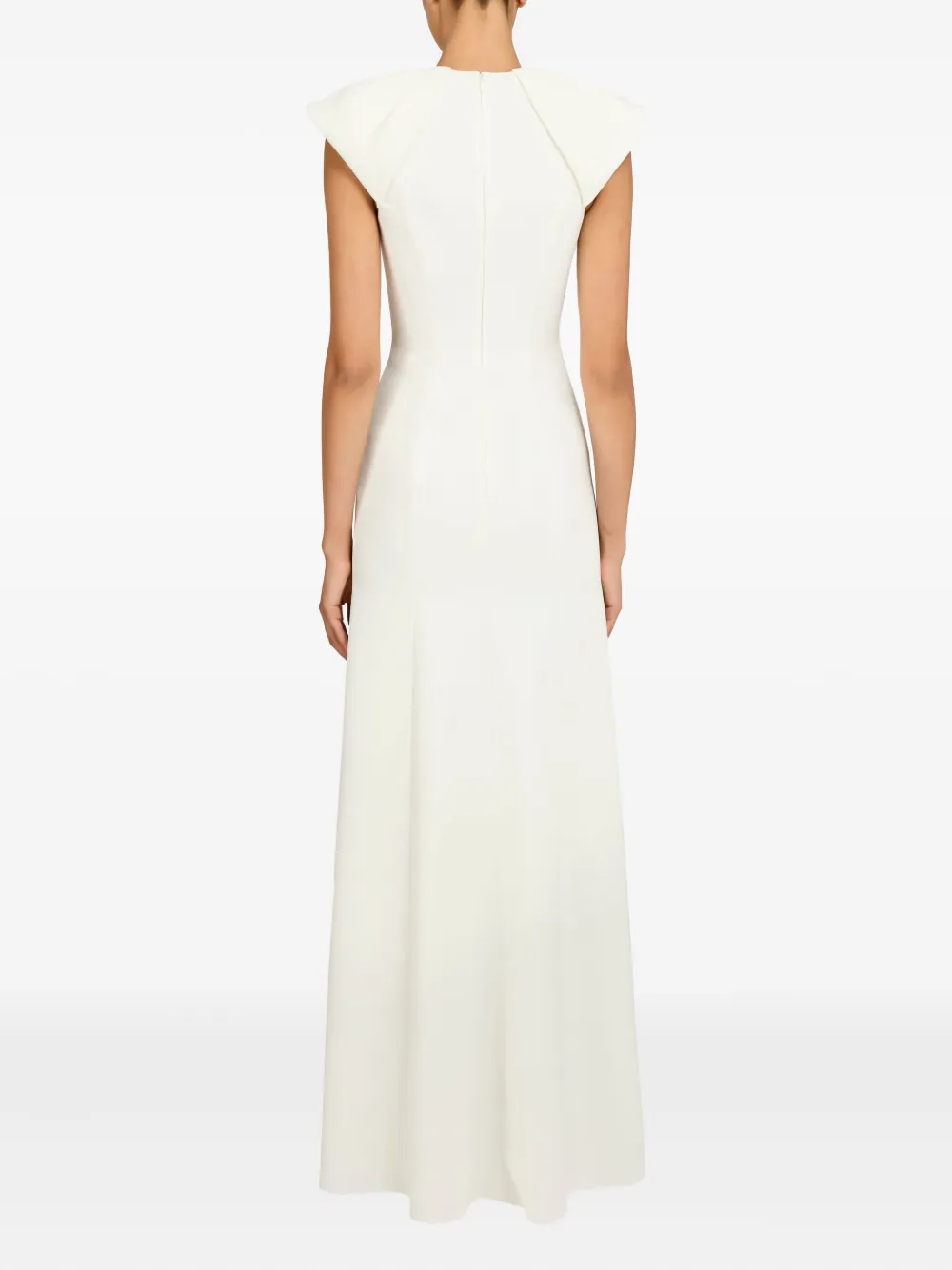 Jenny Packham Sonder Embellished Maxi Dress In Neutral