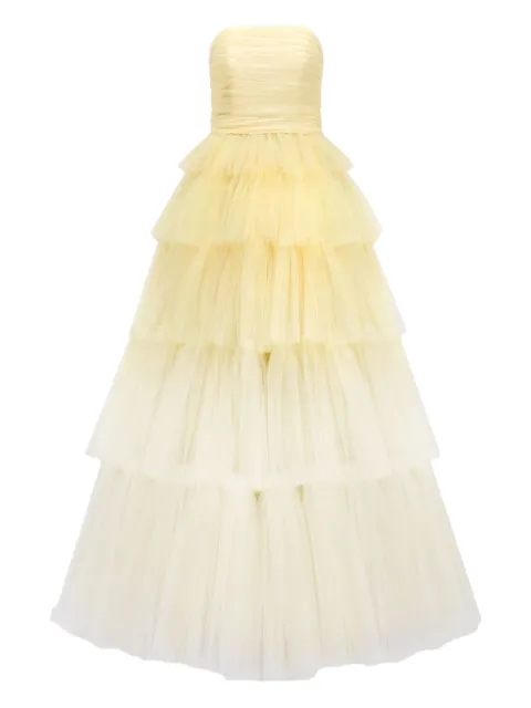 Jenny Packham Adore tiered bow gown