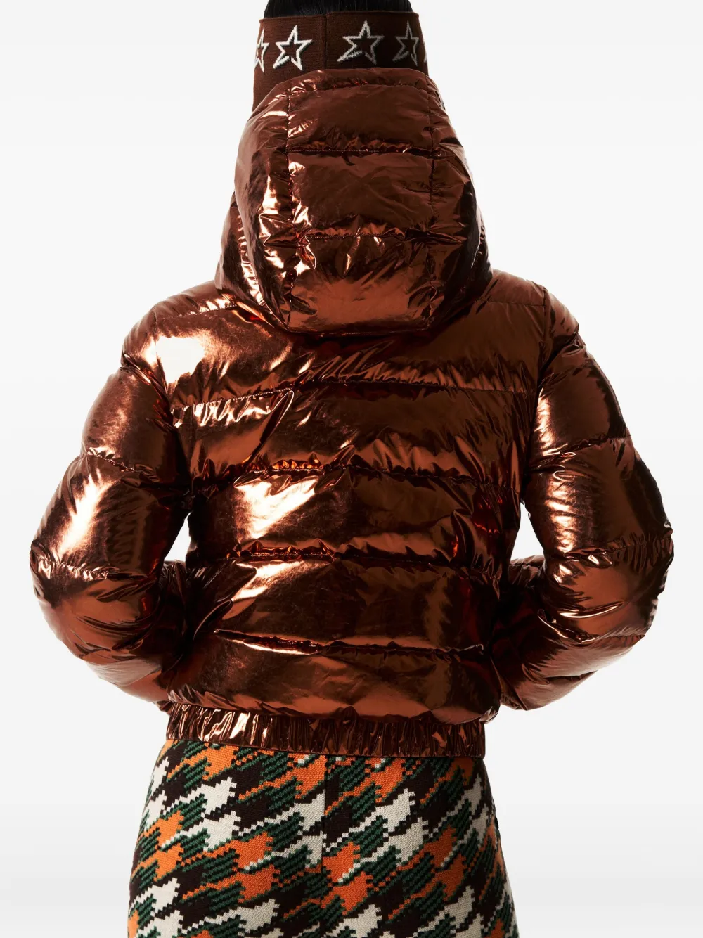 Perfect Moment Polar Flare Hooded Zip-up Jacket In Multi