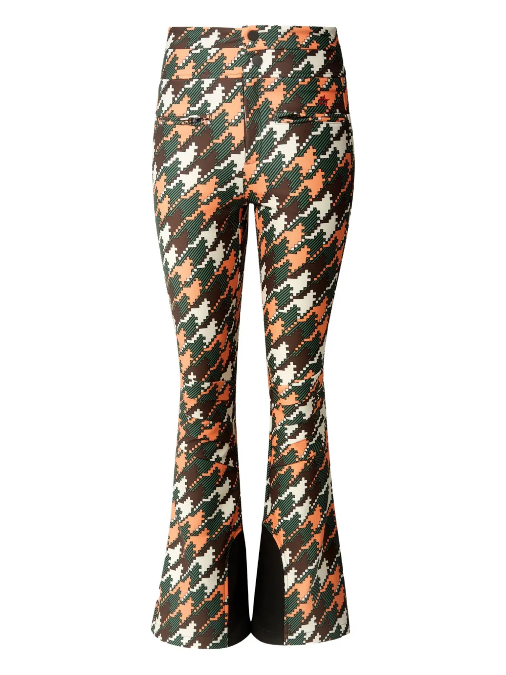 Perfect Moment High-waist Aurora Flare Ski Pant M In Orange