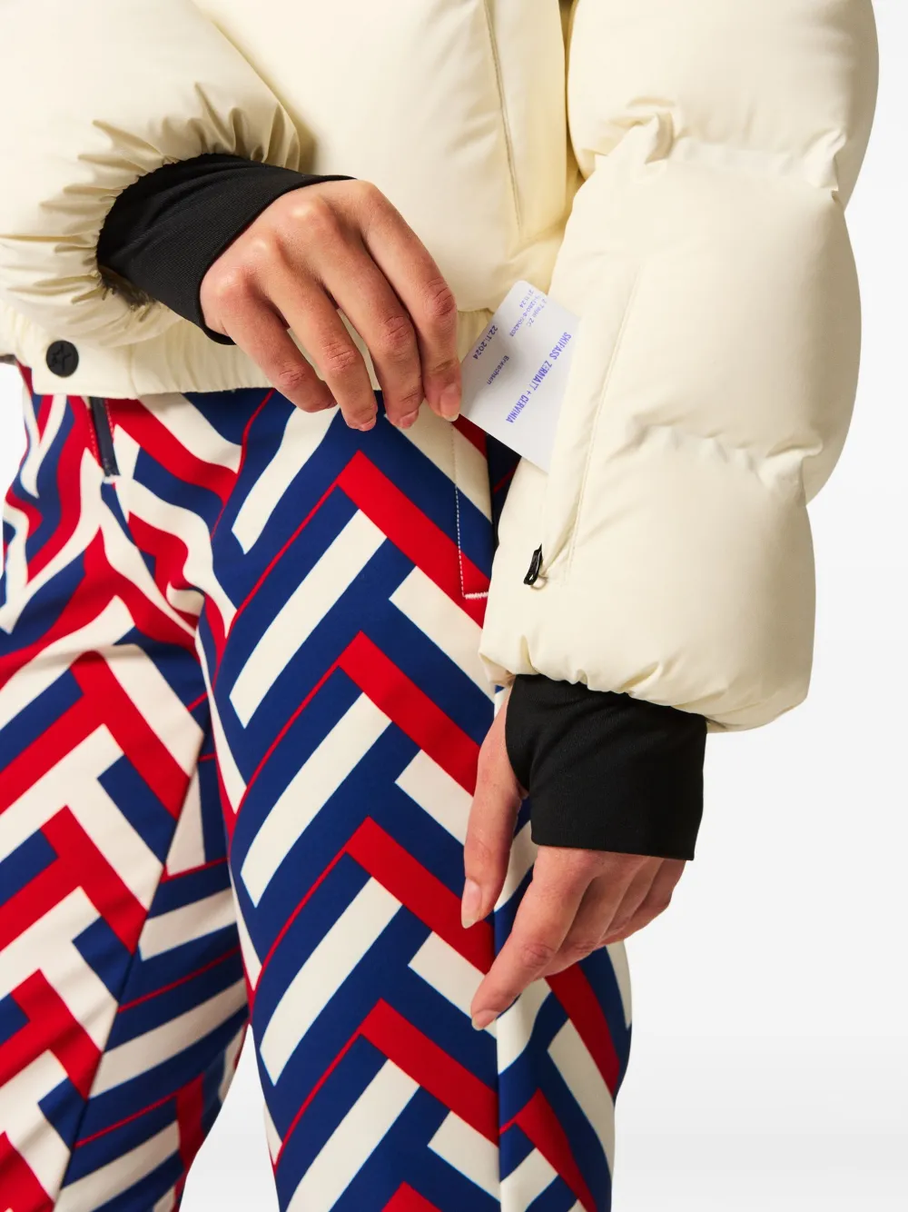 Perfect Moment donsjack met capuchon Wit