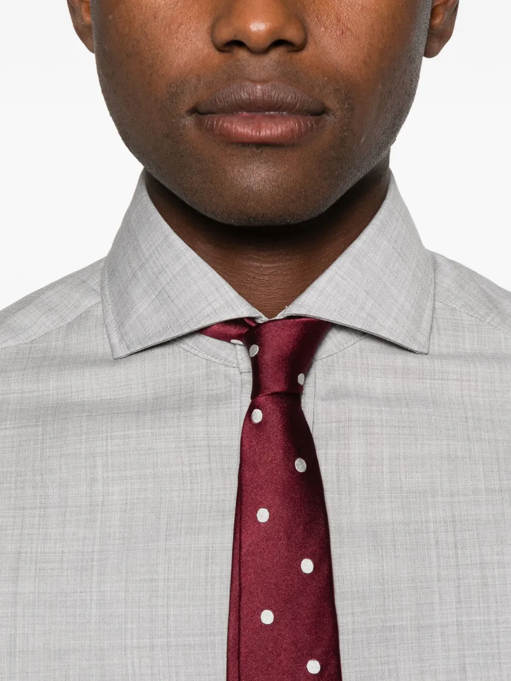 Brunello Cucinelli Overhemd met lange mouwen Grijs