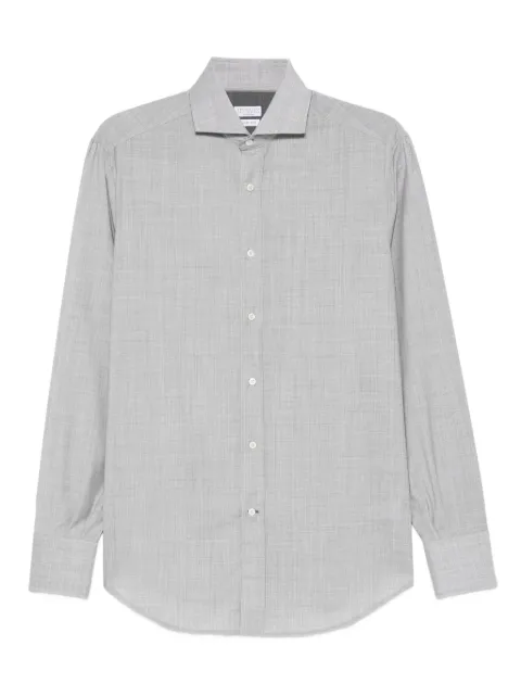 Brunello Cucinelli camisa manga larga