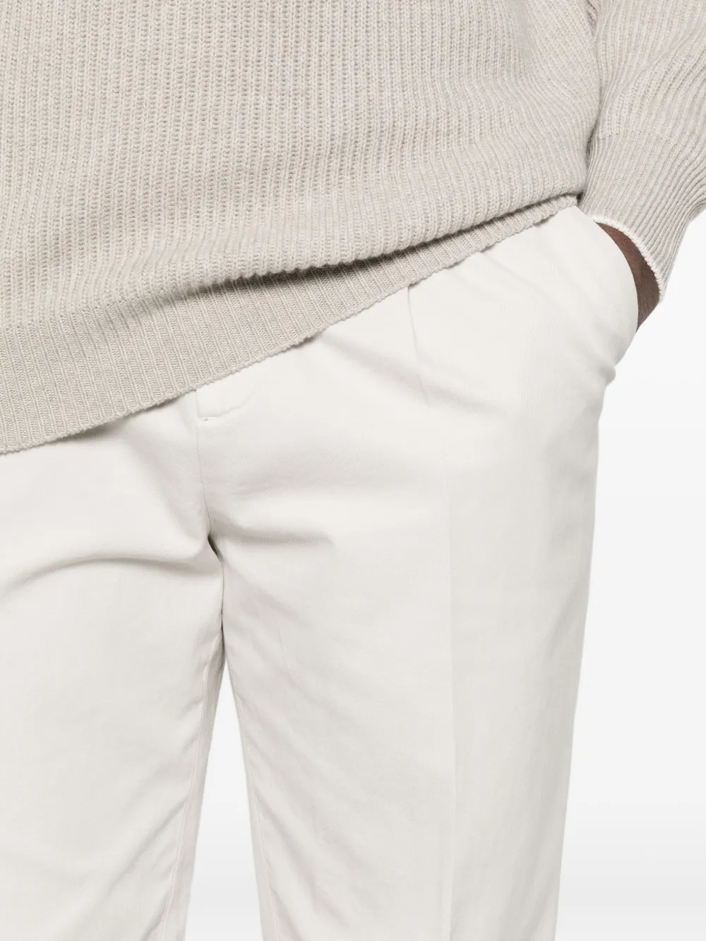 Brunello Cucinelli Plooibroek Wit