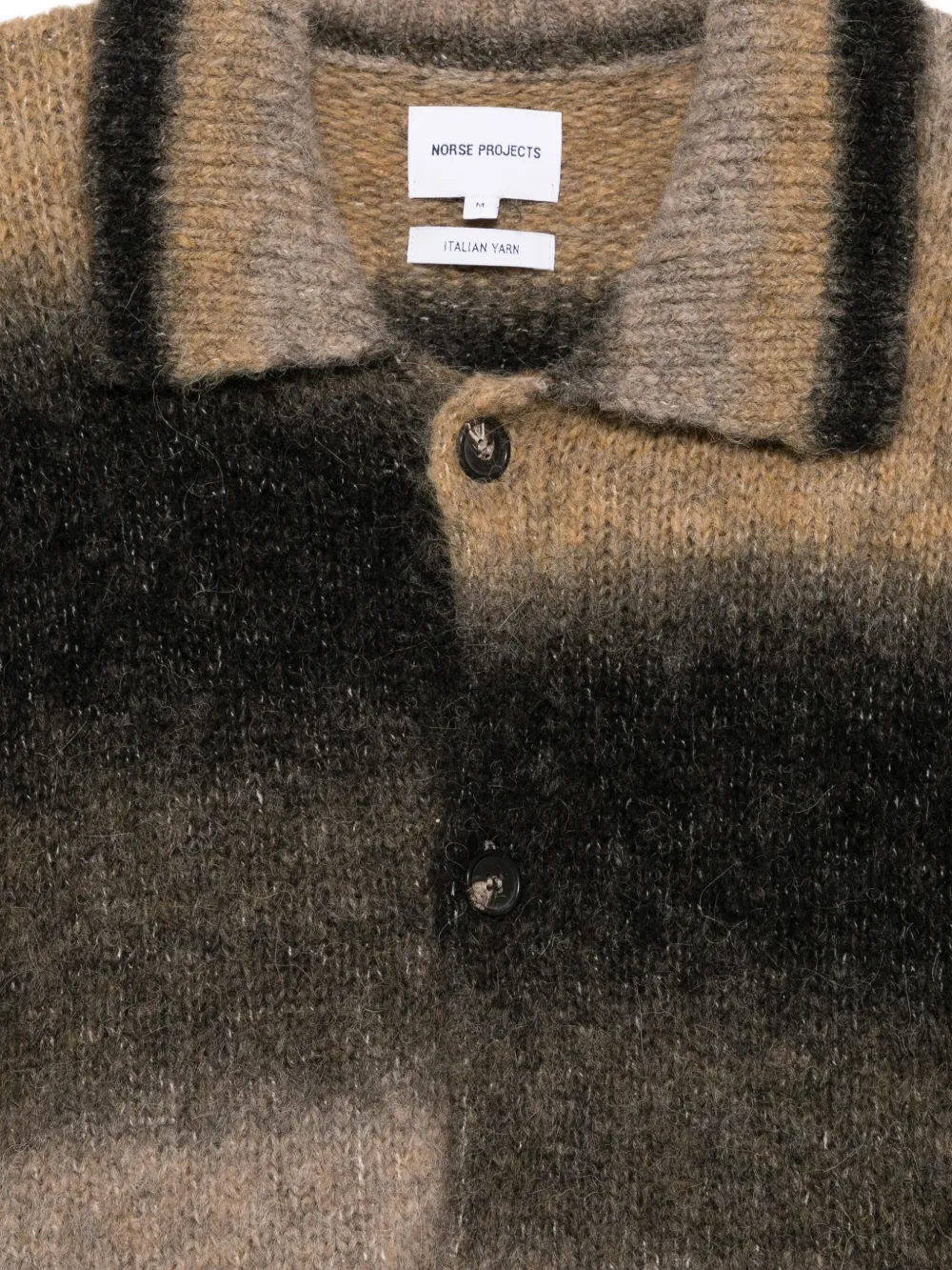 Norse Projects Vest met lange mouwen Zwart