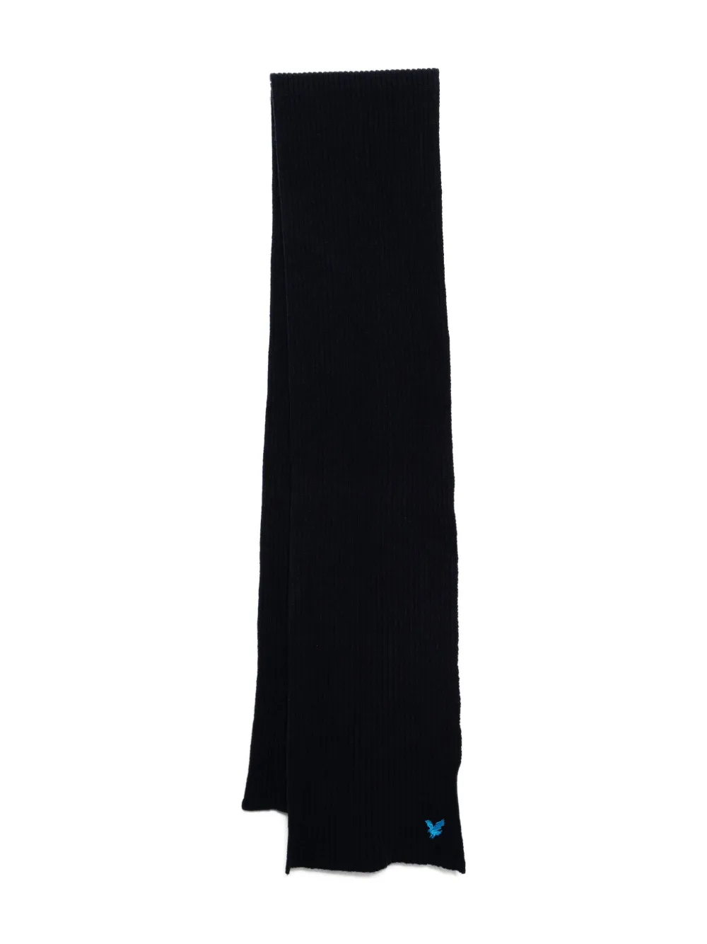 Lyle & Scott logo-embroidered scarf | Blue | Image 1