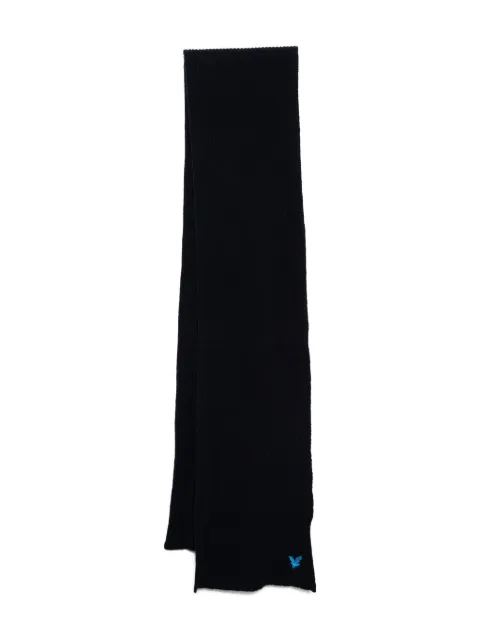 Lyle & Scott logo-embroidered scarf