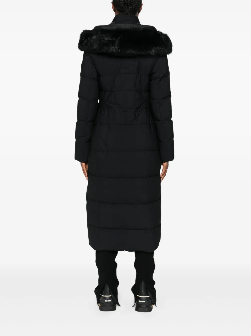 Moose Knuckles Donsjack met capuchon Zwart