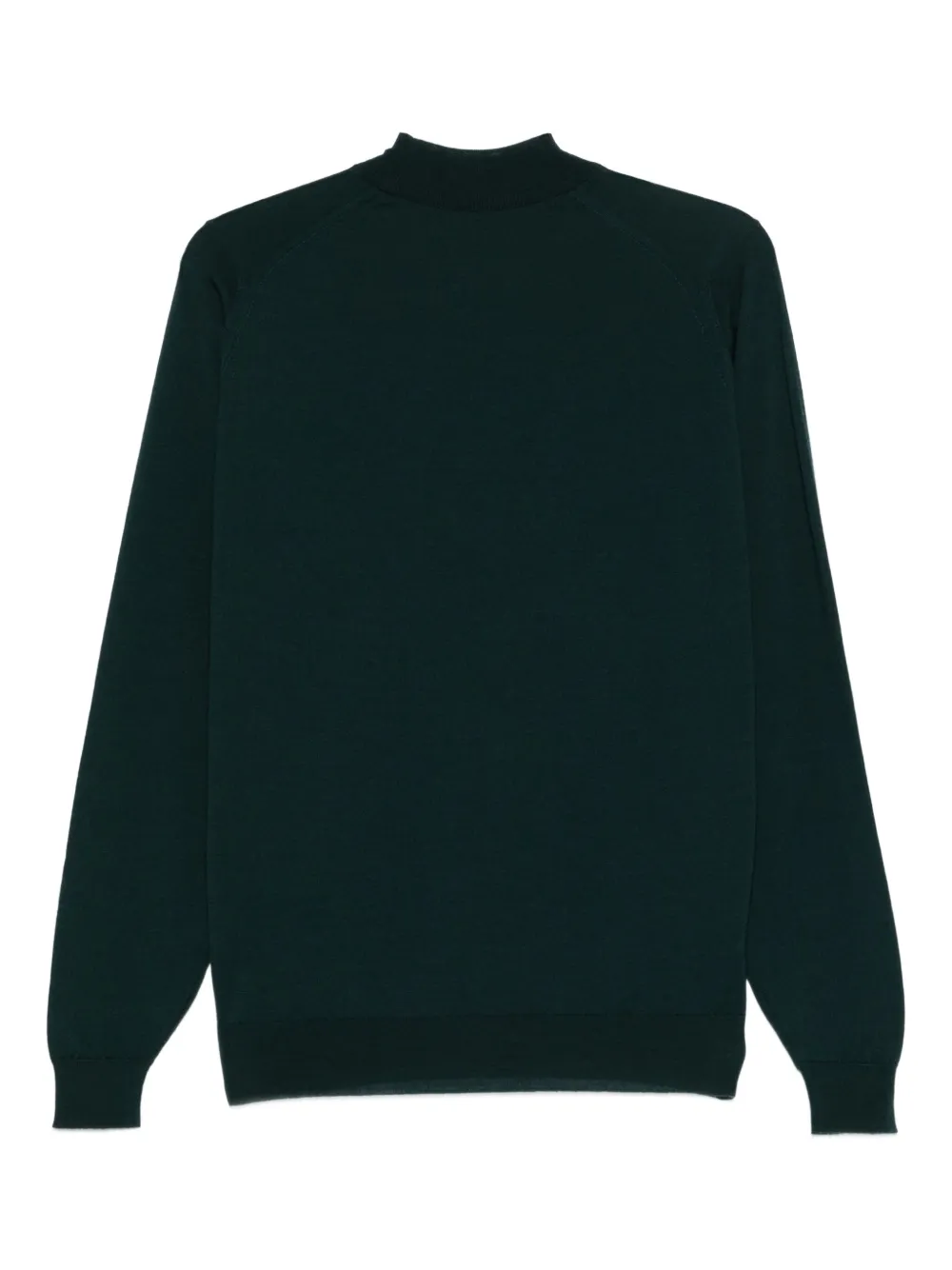 John Smedley Trui van merinowolblend - Groen