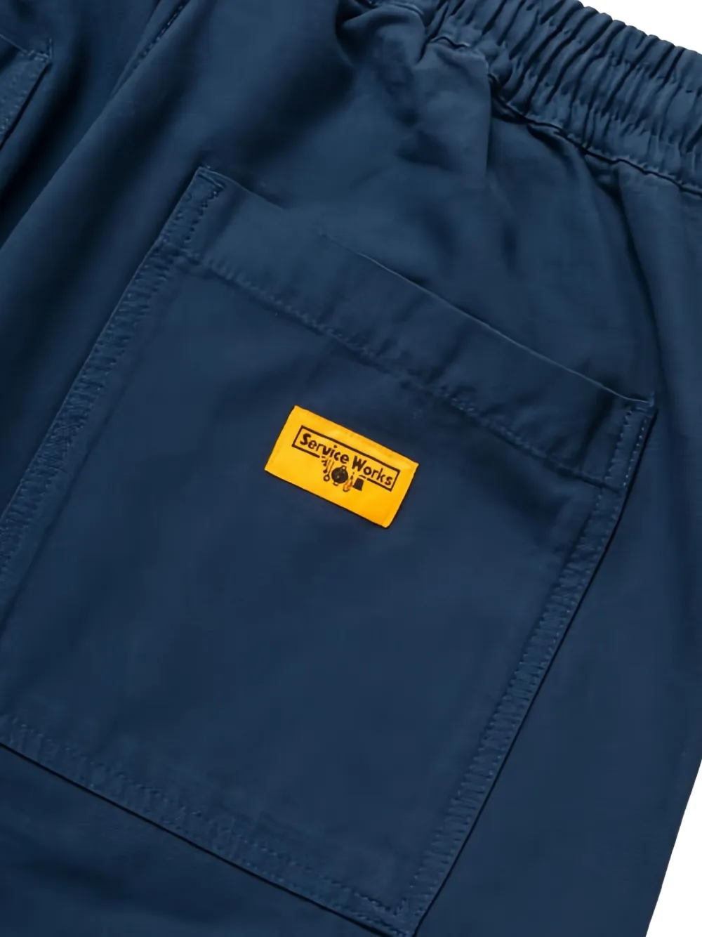Service Works Utility Drawstring-waist Trousers In Blue