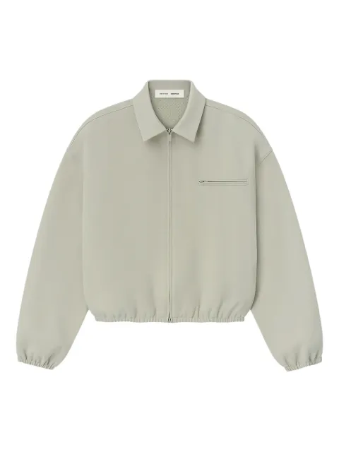 FEAR OF GOD ESSENTIALS zip-up canvas jacket