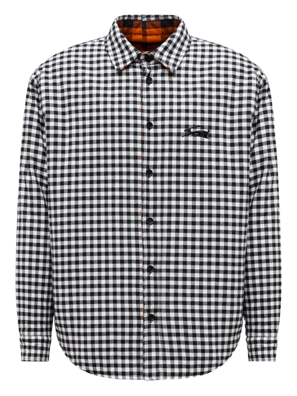 MSGM checked reversible shirt | White | Image 1