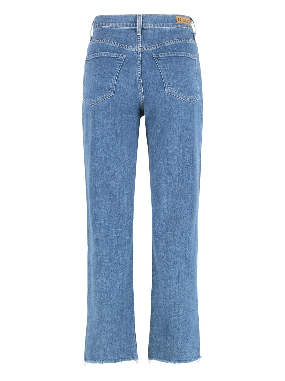 Le Jean frayed jeans - Blauw