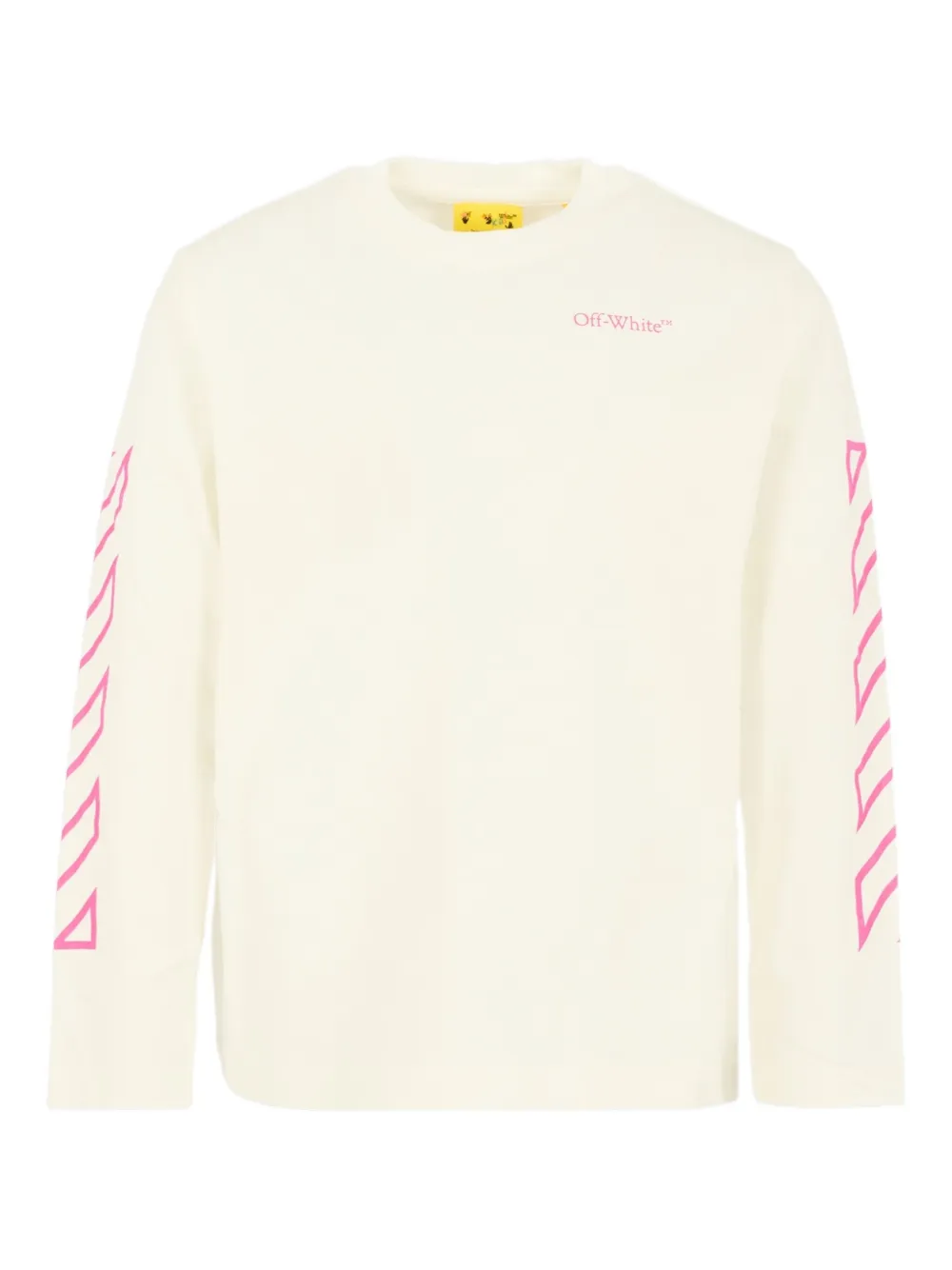 Off-White Kids long-sleeve sweatshirt - Toni neutri