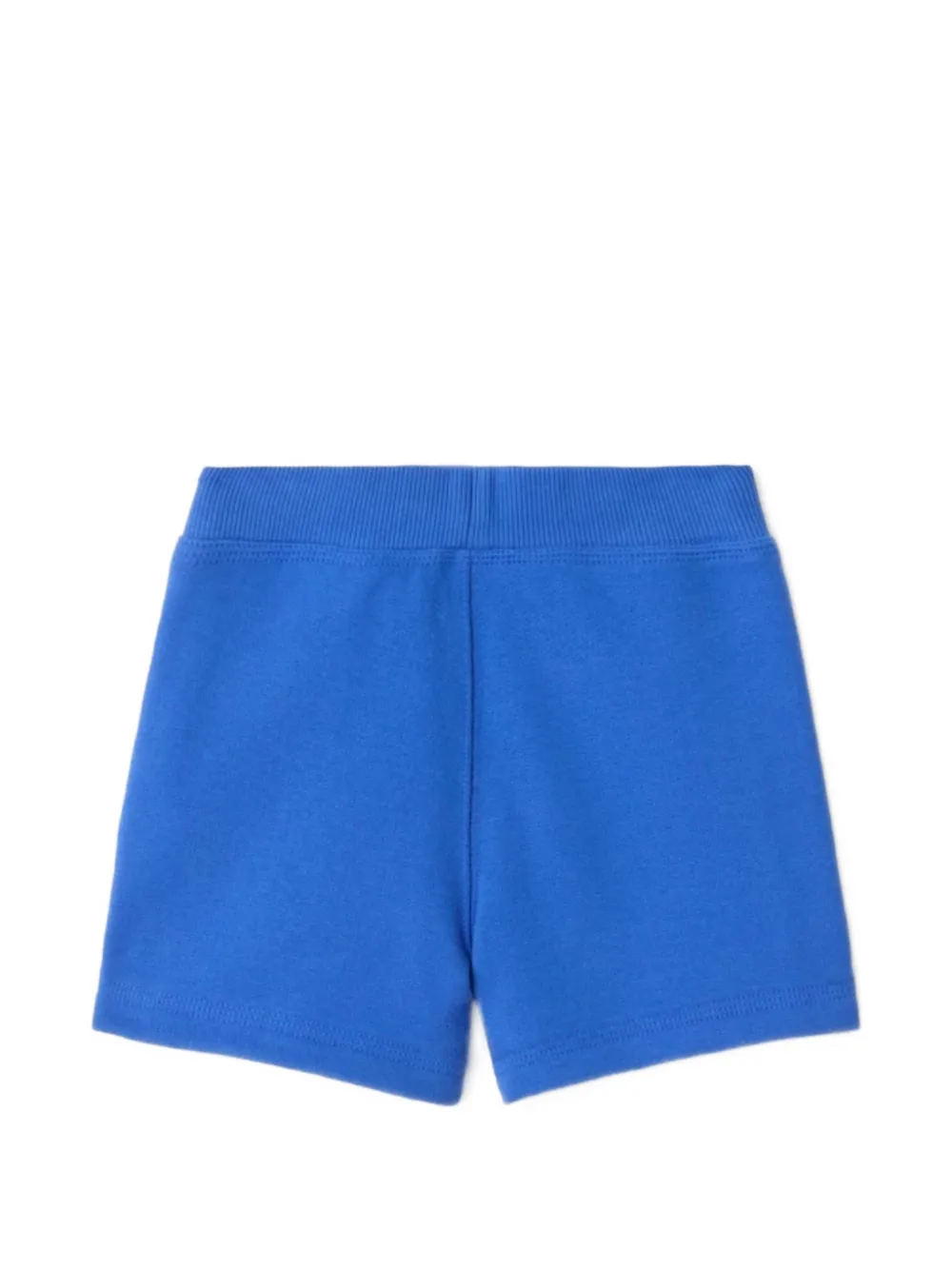  Burberry Kids Check-stripe Shorts - Blue 