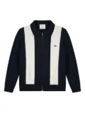 Arte Antwerp striped zip-up cardigan - Blue
