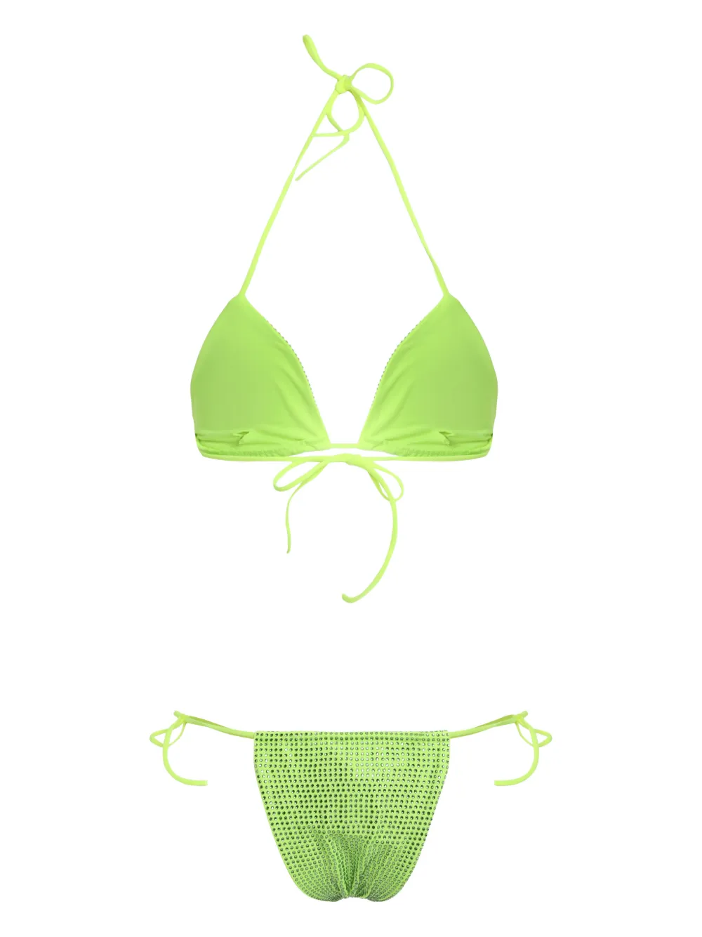  Santa Brands Dahlia Embellished Bikini - Green 