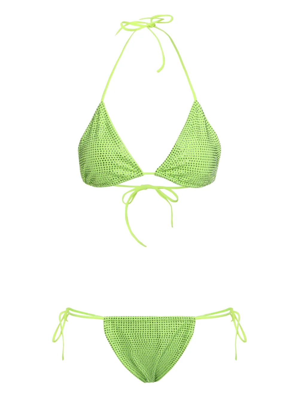 Santa Brands Dahlia embellished bikini - Verde