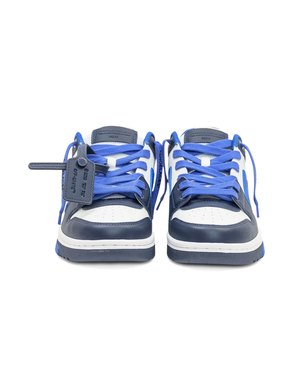 Off-White Kids Sneakers met logopatch Blauw