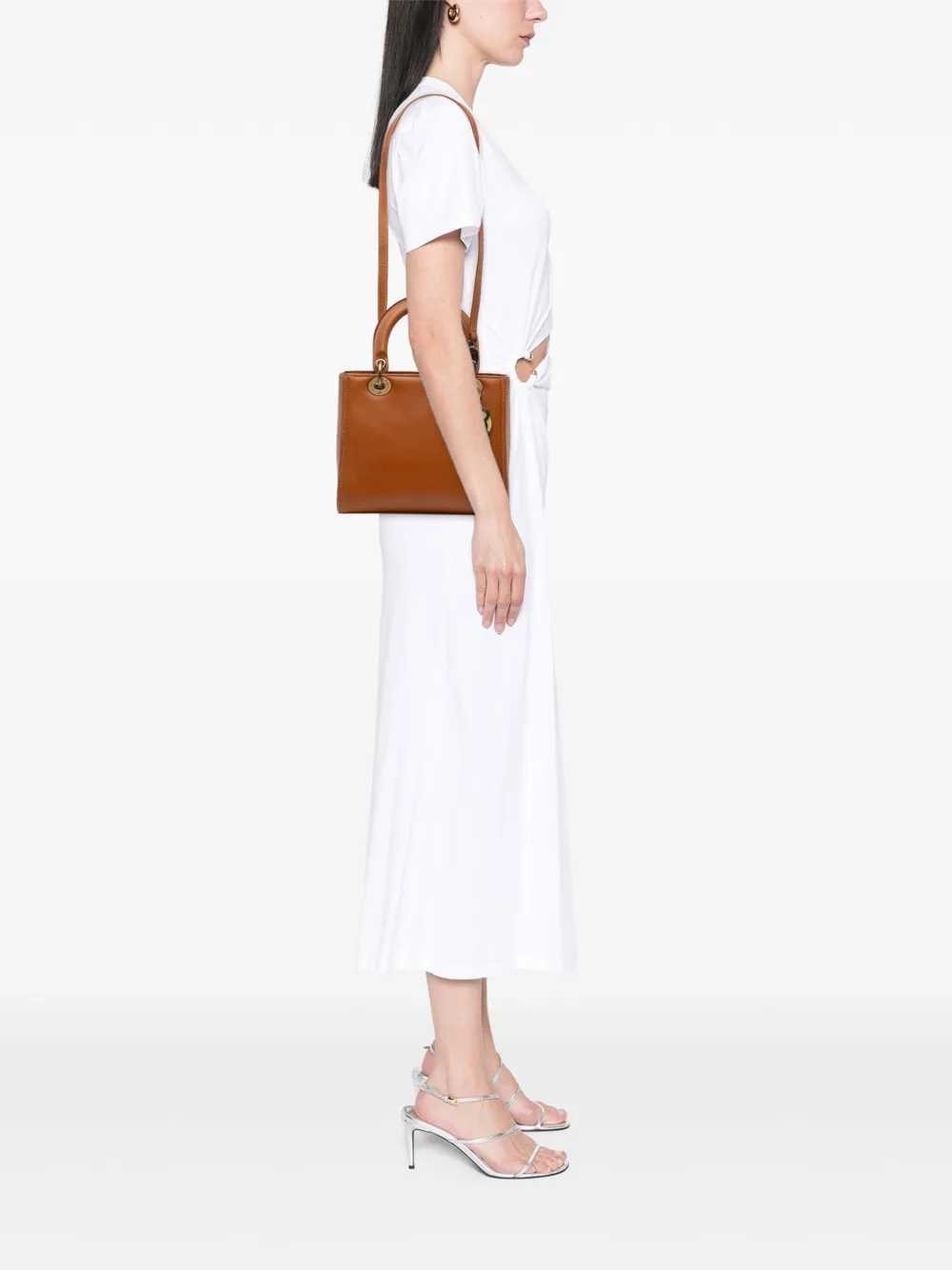 Christian Dior Pre-Owned 2002 Medium Calfskin Lady Dior satchel | Pre-Owned | Image 2