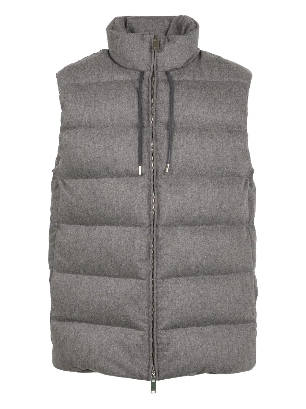 Slowear Zip-up Padded Jacket In Gray