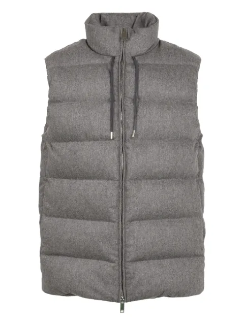 slowear zip-up padded jacket
