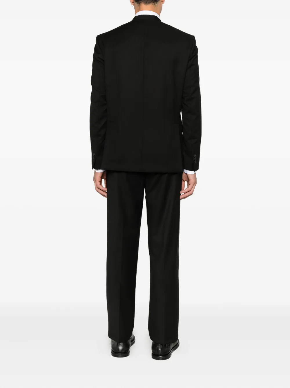 Marsēm Double-breasted Suit In Black