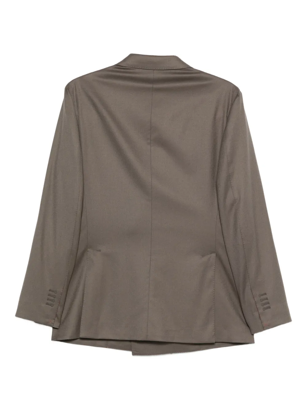 Bagnoli Sartoria Napoli double-breasted blazer - BEIGE