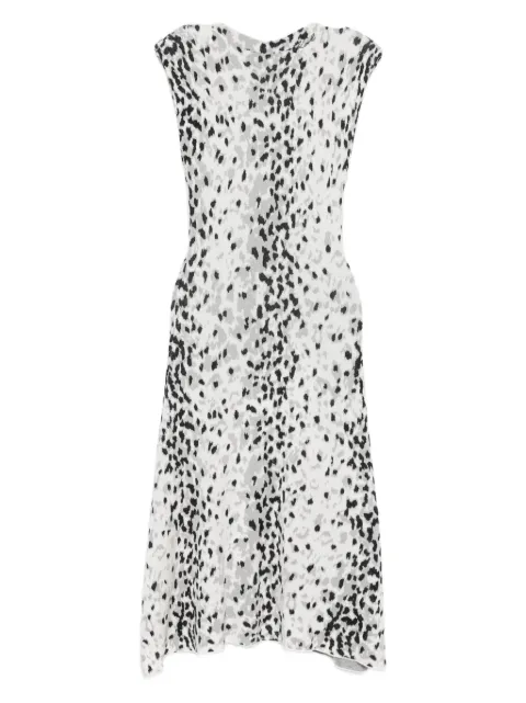 Karl Lagerfeld animal print midi dress