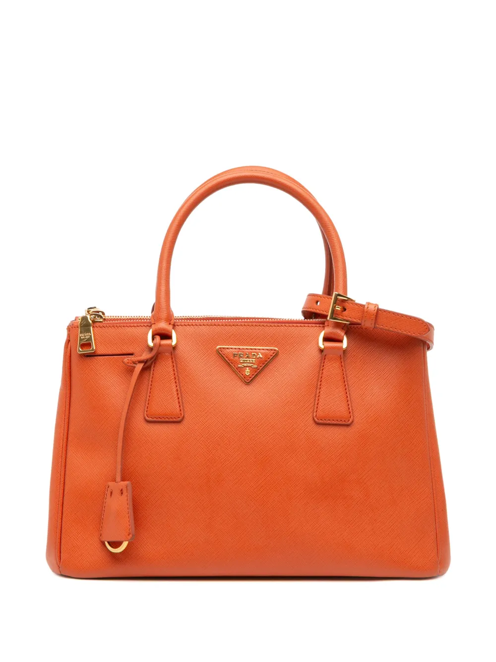 Prada Pre-Owned 2010-2025 Medium Saffiano Lux Galleria Double Zip Prada Pre-Owned 2010-2025 Medium Saffiano Lux Galleria Double Zip