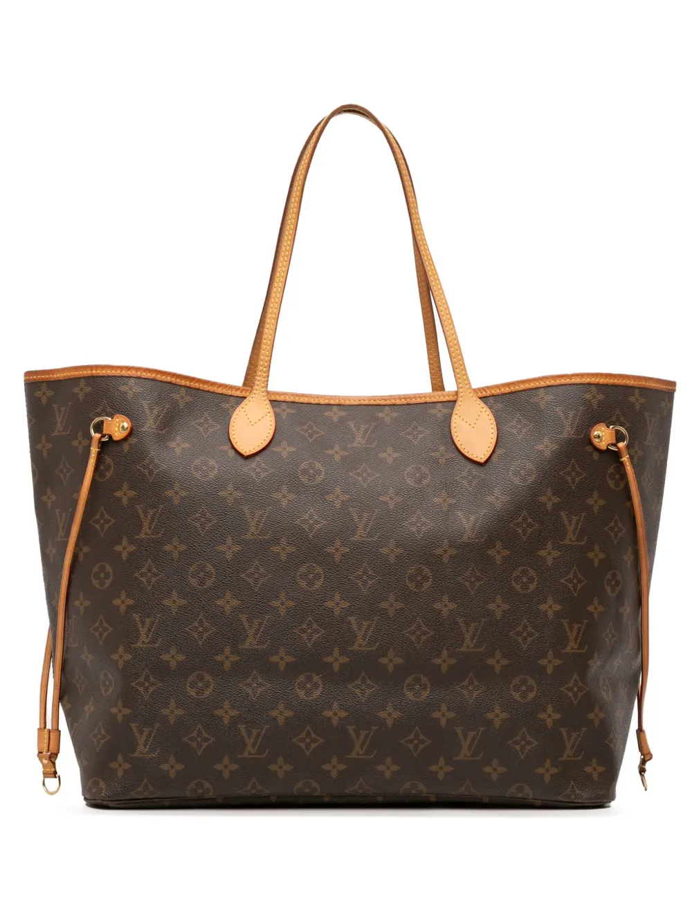 Louis Vuitton Pre-Owned 2009 モノグラム ネヴァーフル GM トートバッグ - ブラウン Louis Vuitton Pre-Owned 2009 モノグラム ネヴァーフル GM トートバッグ - ブラウン