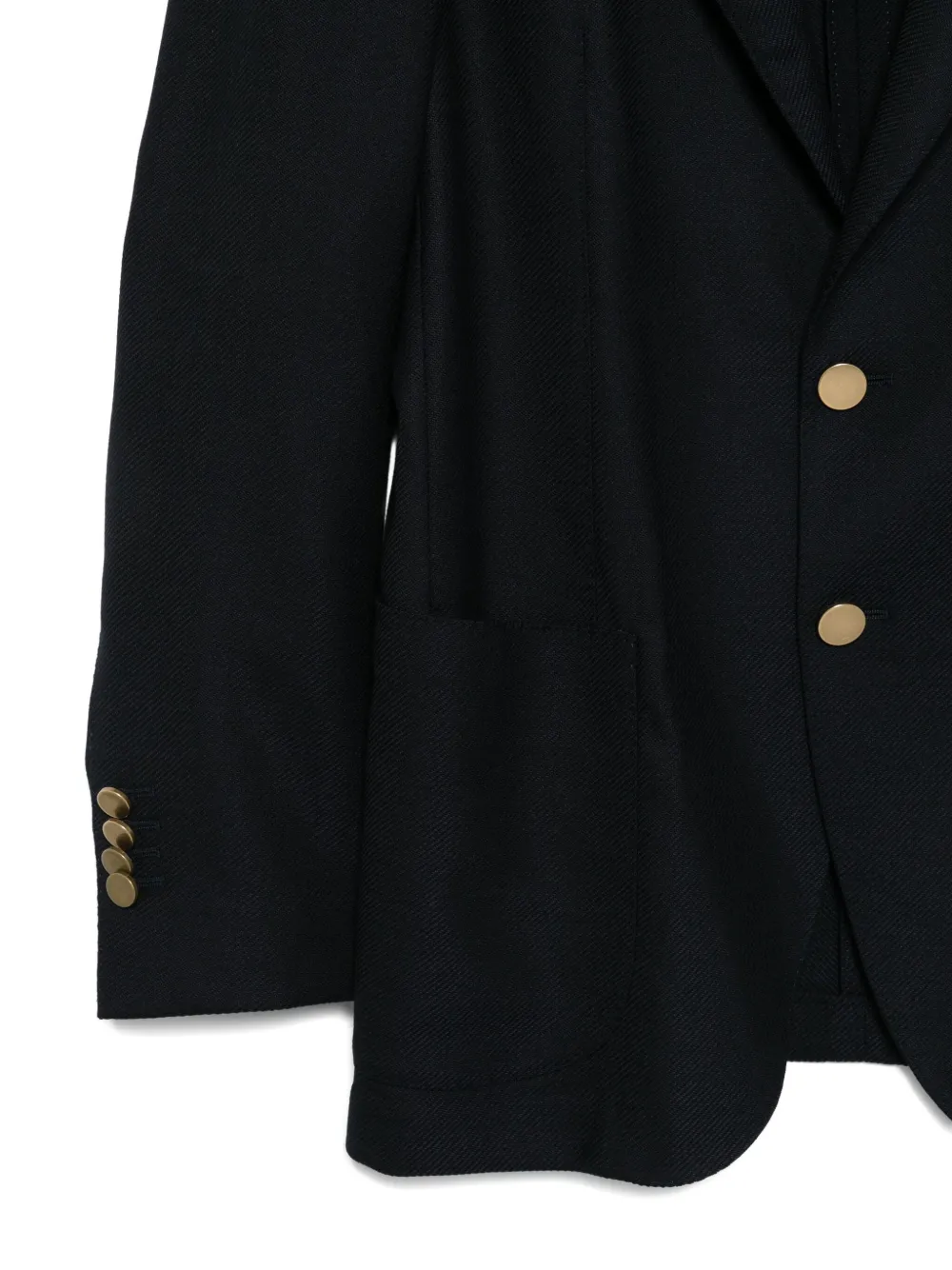 Bagnoli Sartoria Napoli Madrid blazer met enkele rij knopen Blauw