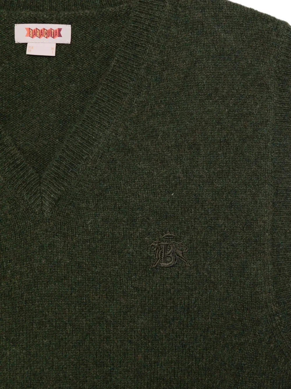 Baracuta Shetland top Groen