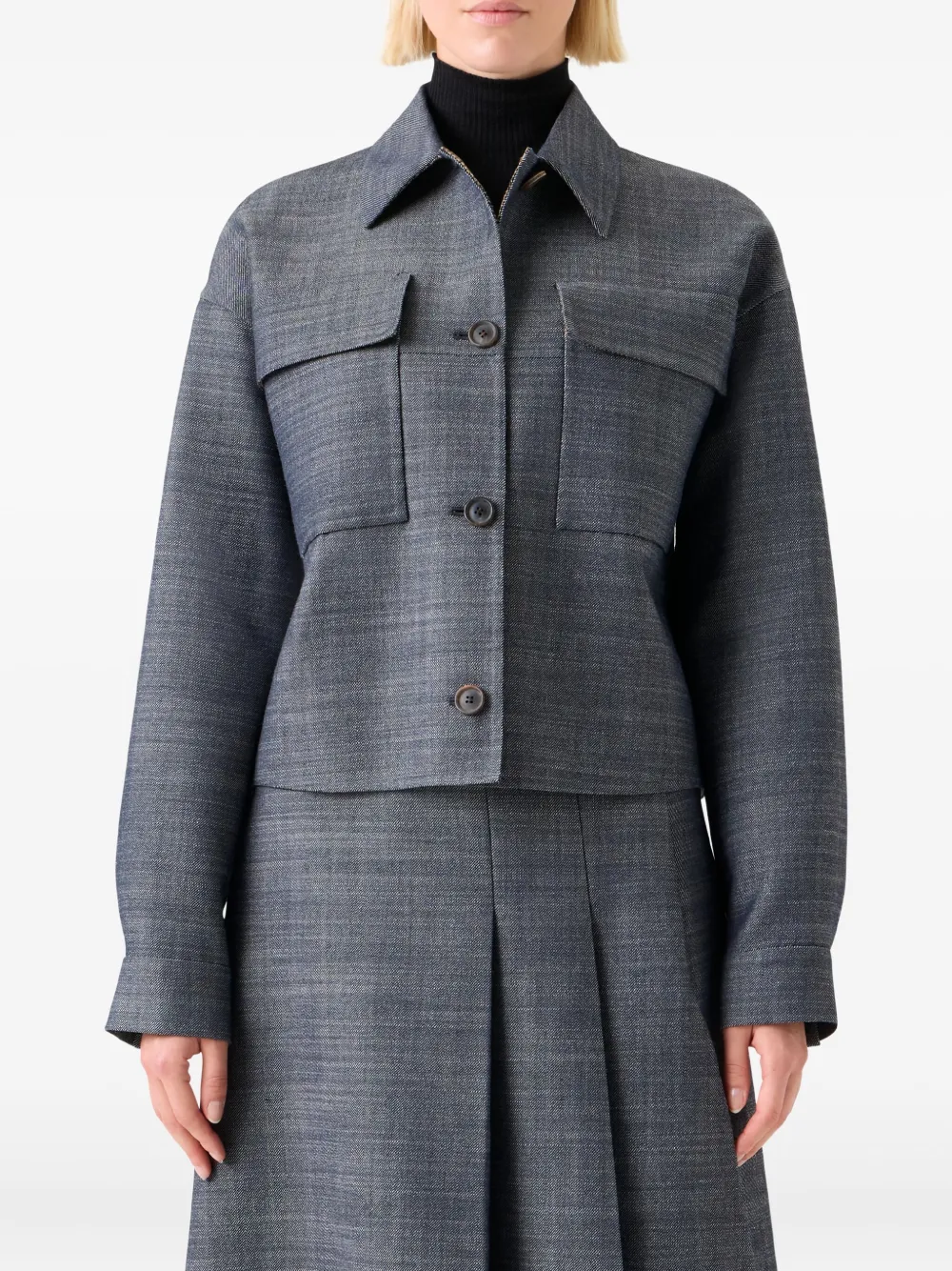 Akris pocket  jacket | Denim Jackets | Image 2