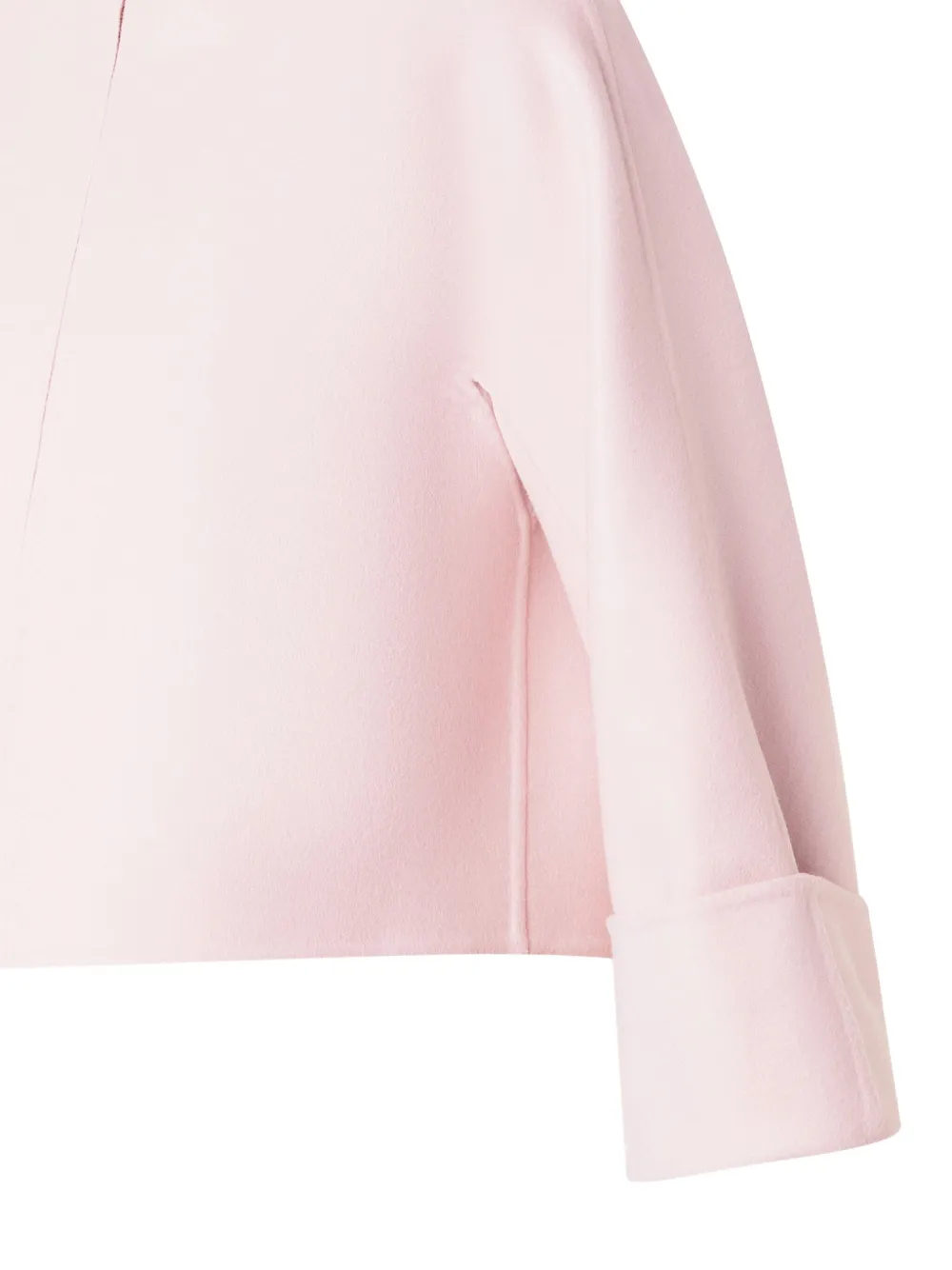 Akris Zip-up Funnel-neck Jacket In Pink