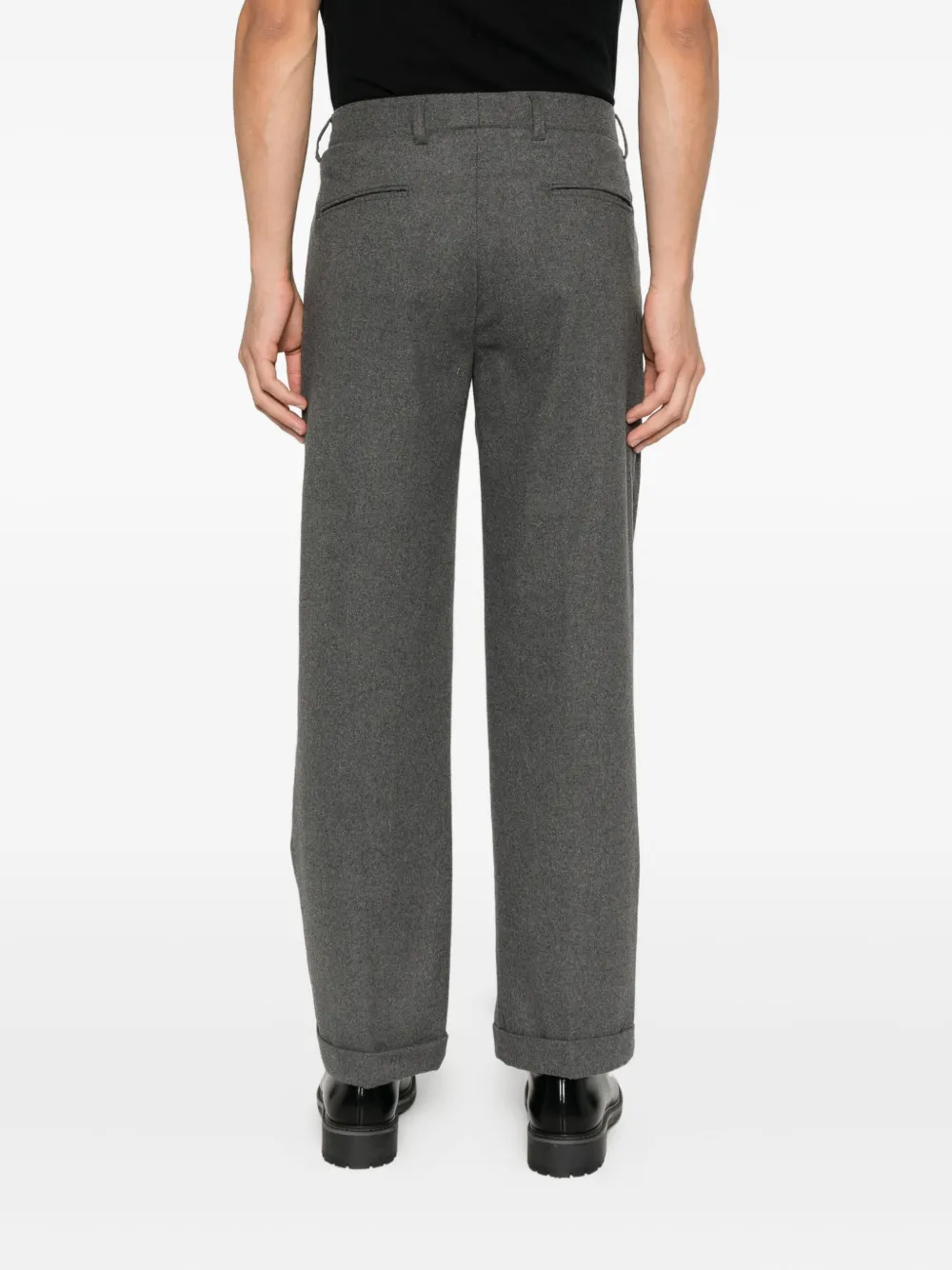 Marsēm Cuffed Trousers In Gray